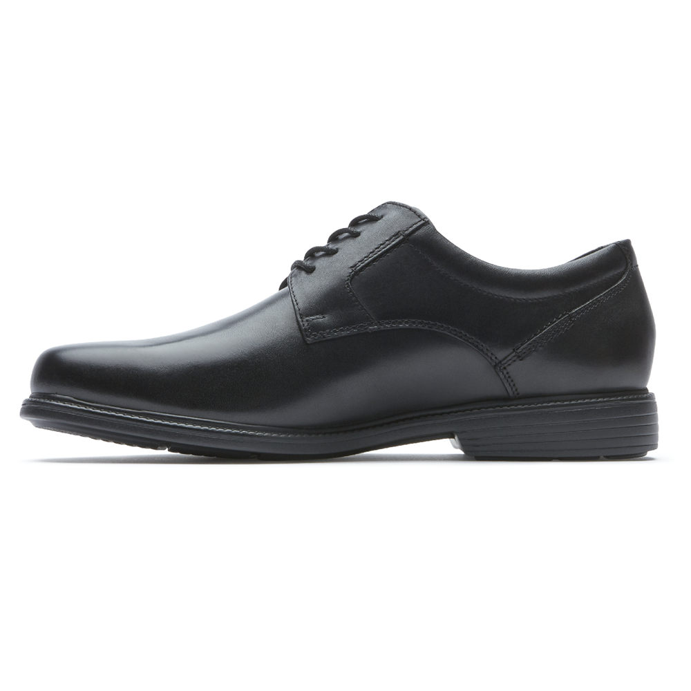 Rockport Oxfords Herr Svarta - Charles Road Plain Toe - EHVWR2617